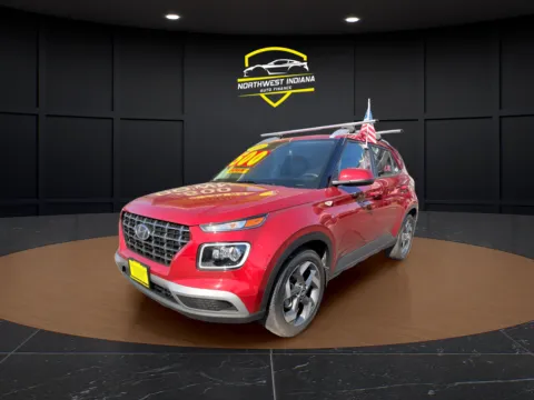 Red 2024 HYUNDAI VENUE SEL for sale in Valparaiso, IN