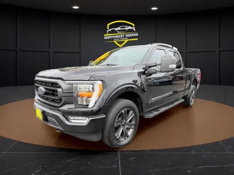 Black 2023 FORD F-150 XLT for sale in Valparaiso, IN