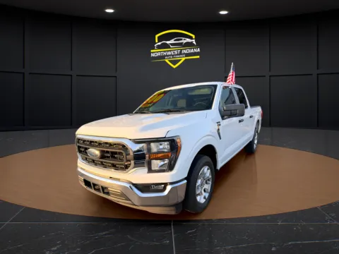 White 2023 FORD F-150 XLT for sale in Valparaiso, IN
