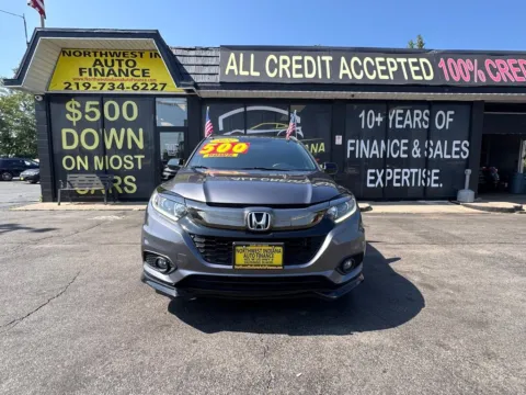 Photos of 2021 Honda HR-V Sport for sale in Valparaiso, IN at NWI AUTO FINANCE Valparaiso