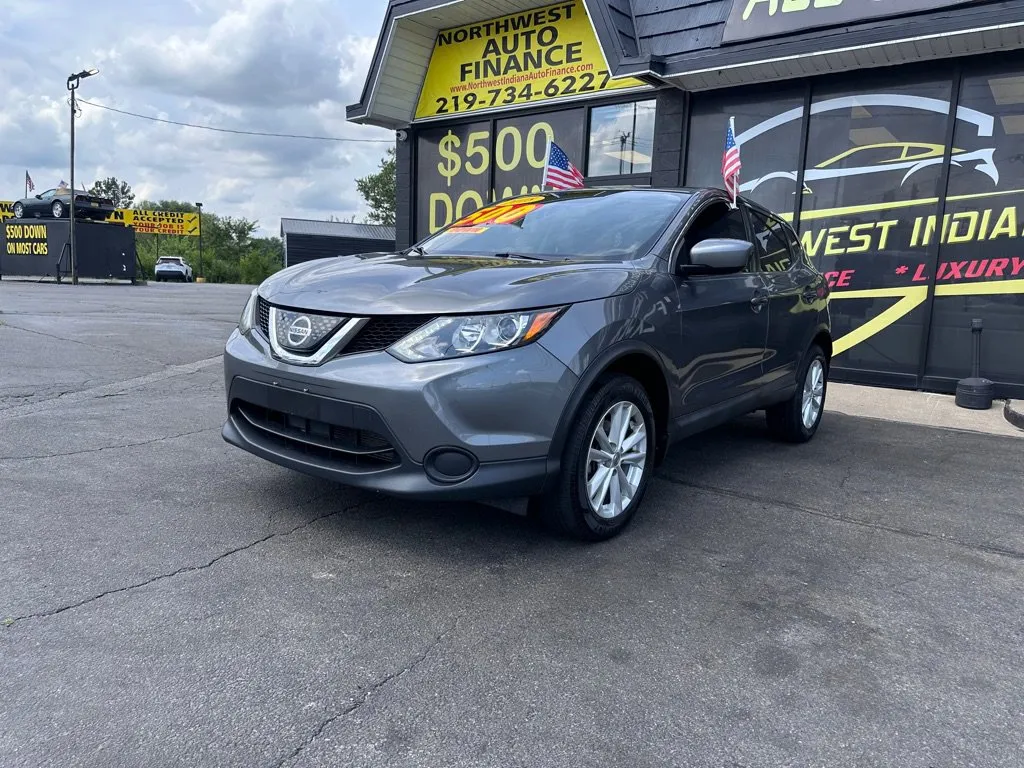 Gray 2018 Nissan Rogue Sport S for sale in Valparaiso, IN