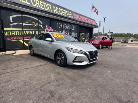 Another view of 2021 Nissan Sentra SV for sale in Valparaiso, IN at NWI AUTO FINANCE Valparaiso
