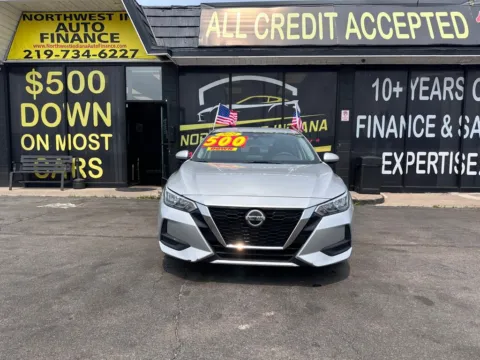 Photos of 2021 Nissan Sentra SV for sale in Valparaiso, IN at NWI AUTO FINANCE Valparaiso