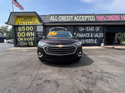 Photos of 2021 Chevrolet Traverse LT Leather for sale in Valparaiso, IN at NWI AUTO FINANCE Valparaiso