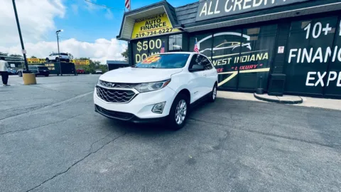 White 2019 CHEVROLET EQUINOX LT for sale in Valparaiso, IN