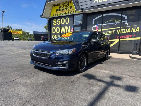 Blue 2019 SUBARU IMPREZA 5DHB for sale in Valparaiso, IN