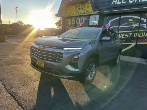 Gray 2025 CHEVROLET EQUINOX LT for sale in Valparaiso, IN
