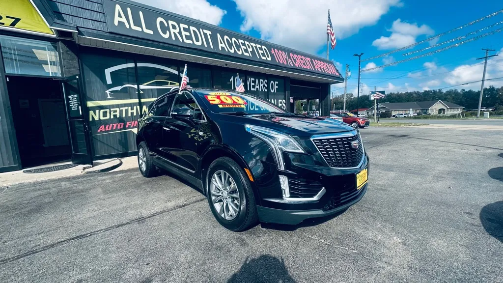 Black 2021 CADILLAC XT5 PREMIUM LUXURY for sale in Valparaiso, IN