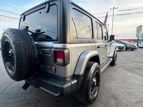 Another view of 2021 JEEP WRANGLER UNLIMI SAHARA for sale in Valparaiso, IN at NWI AUTO FINANCE Valparaiso