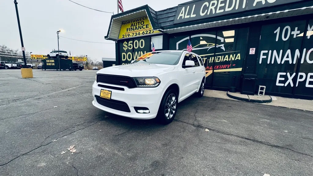 White 2020 DODGE DURANGO GT for sale in Valparaiso, IN