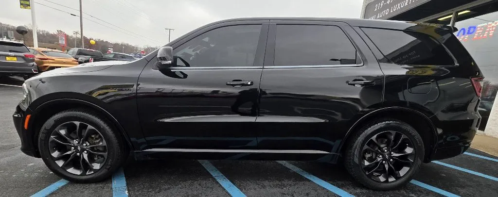 Black 2021 DODGE DURANGO R/T for sale in Merrillville, IN