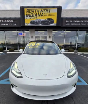 Another view of 2018 TESLA MODEL 3 LONG RANGE for sale in Merrillville, IN at NWI Auto Luxury Merrillville