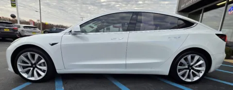 White 2018 TESLA MODEL 3 LONG RANGE for sale in Merrillville, IN