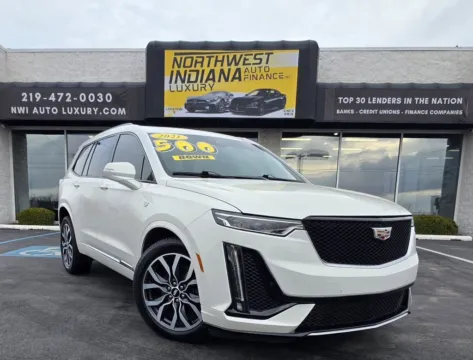 White 2021 CADILLAC XT6 SPORT for sale in Merrillville, IN