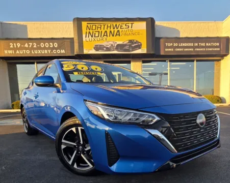 Blue 2025 NISSAN SENTRA SV for sale in Merrillville, IN