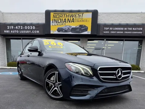 Gray 2018 MERCEDES-BENZ E-CLASS E 300 for sale in Merrillville, IN