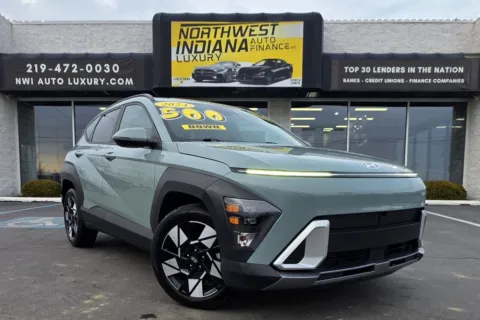 Green 2024 HYUNDAI KONA SEL for sale in Merrillville, IN