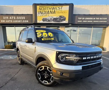 Silver 2023 FORD BRONCO SPORT OUTER BANKS for sale in Merrillville, IN