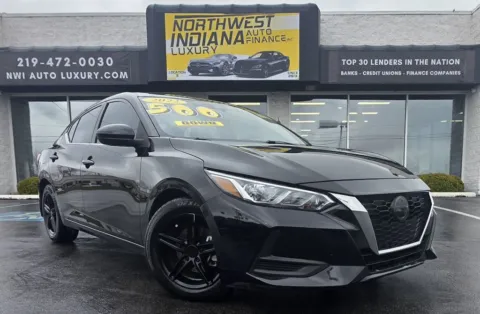 Black 2022 NISSAN SENTRA S for sale in Merrillville, IN
