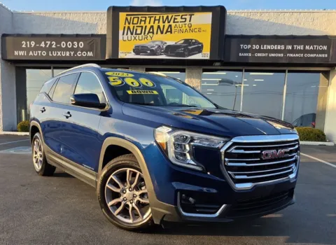 Blue 2023 GMC TERRAIN SLT for sale in Merrillville, IN