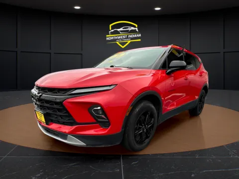 Red 2024 CHEVROLET BLAZER LT for sale in Merrillville, IN