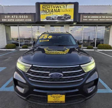Another view of 2022 FORD EXPLORER XLT for sale in Merrillville, IN at NWI Auto Luxury Merrillville