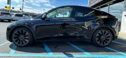 Another view of 2021 TESLA MODEL Y PERFORMANCE for sale in Merrillville, IN at NWI Auto Luxury Merrillville