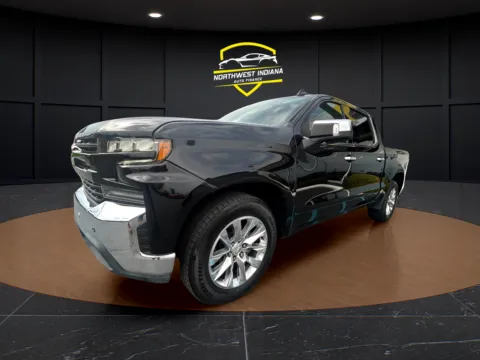 Black 2021 CHEVROLET SILVERADO 1500 LTZ for sale in Merrillville, IN