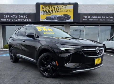 Black 2023 BUICK ENVISION PREFERRED for sale in Merrillville, IN