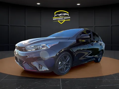 Black 2022 KIA FORTE GT-LINE for sale in Merrillville, IN