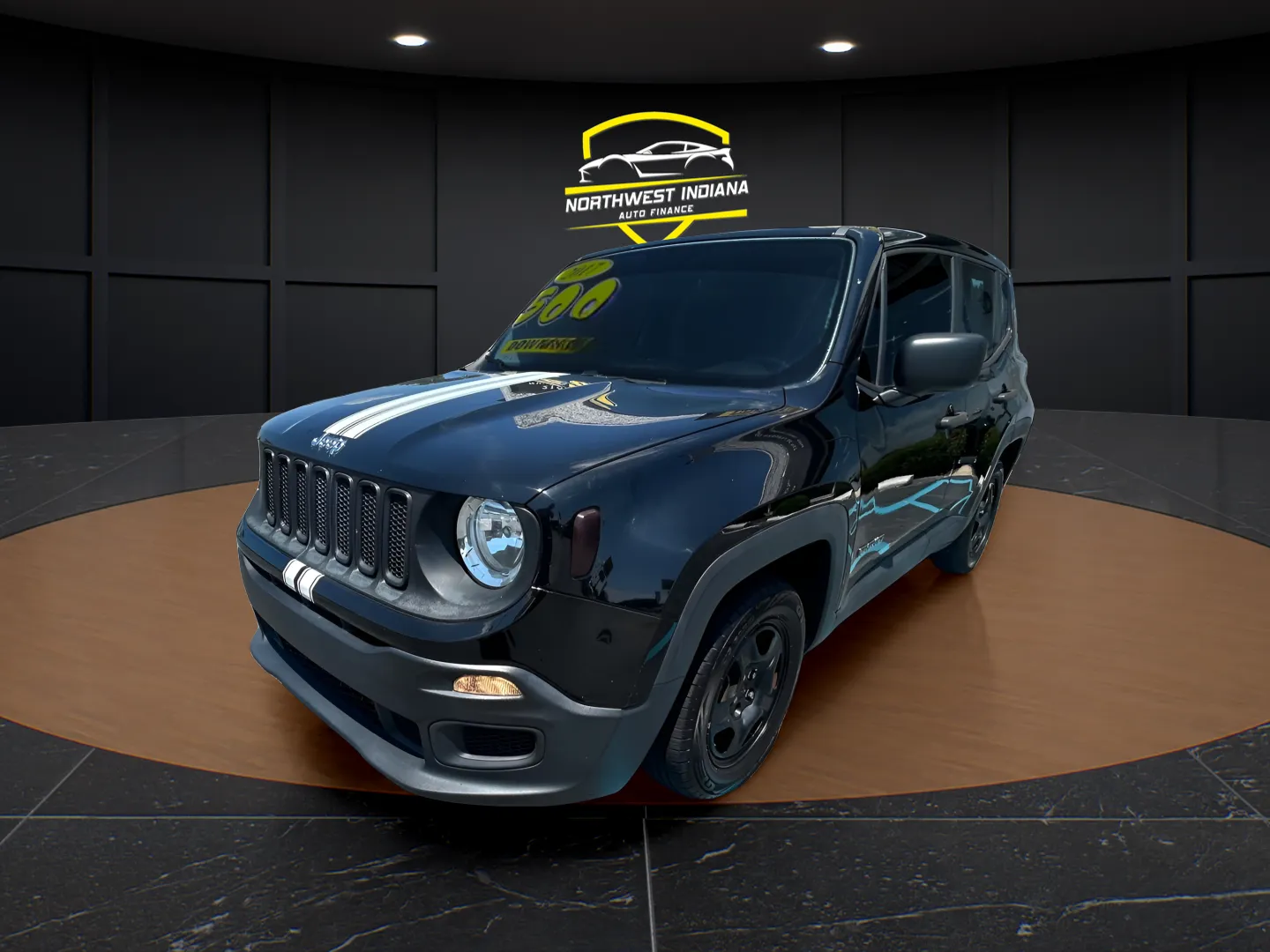 Black 2017 JEEP RENEGADE SPORT for sale in Merrillville, IN