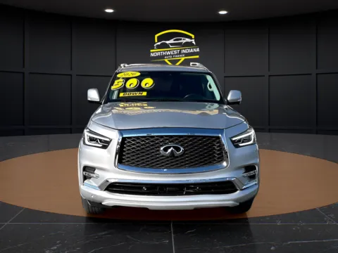 Photos of 2020 INFINITI QX80 LUXE for sale in Merrillville, IN at NWI Auto Luxury Merrillville