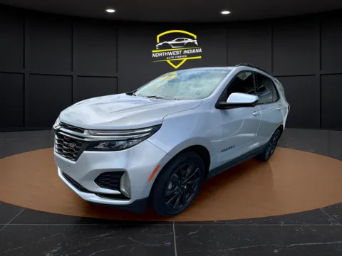 Silver 2022 CHEVROLET EQUINOX RS for sale in Merrillville, IN