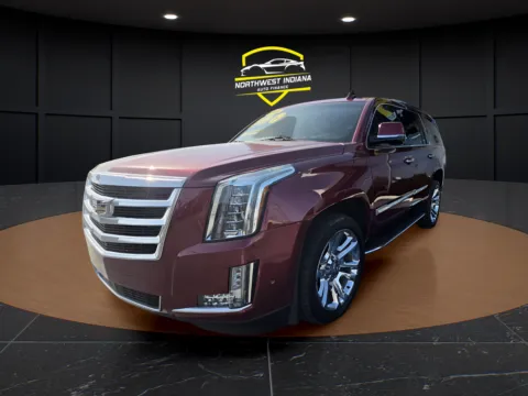 Red 2019 CADILLAC ESCALADE PREMIUM LUXURY for sale in Merrillville, IN