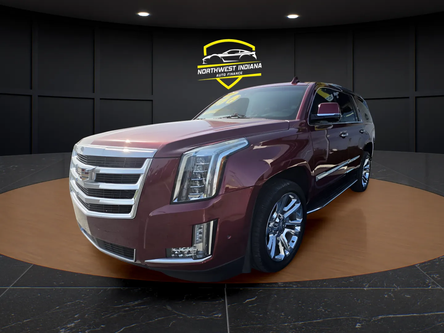 Red 2019 CADILLAC ESCALADE PREMIUM LUXURY for sale in Merrillville, IN