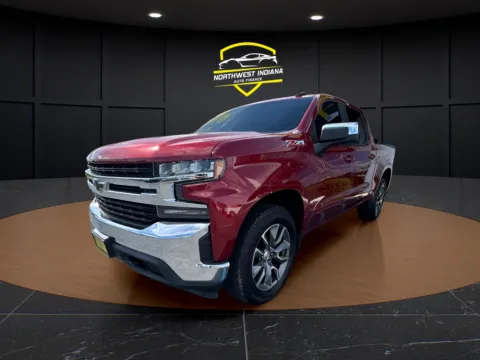 Red 2019 CHEVROLET SILVERADO 1500 LT for sale in Merrillville, IN
