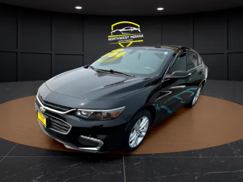 Black 2018 CHEVROLET MALIBU LT for sale in Merrillville, IN