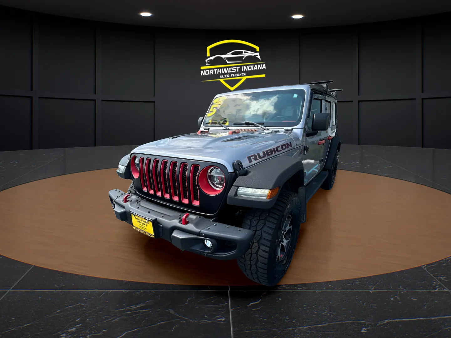 Silver 2020 JEEP WRANGLER UNLIMI RUBICON for sale in Merrillville, IN