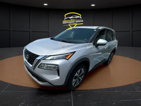 Silver 2023 NISSAN ROGUE SV for sale in Merrillville, IN
