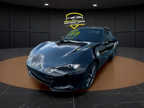 Black 2020 MAZDA MX-5 MIATA RF GRAND TOURING for sale in Merrillville, IN