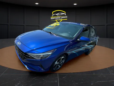 Blue 2023 HYUNDAI ELANTRA SEL for sale in Merrillville, IN
