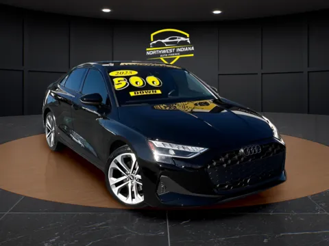 Black 2025 AUDI A3 QUATTRO PREMIUM 40 TFSI for sale in Merrillville, IN