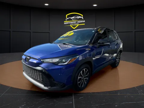 Blue 2024 TOYOTA COROLLA CROSS H S for sale in Merrillville, IN
