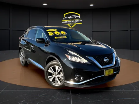 Black 2021 NISSAN MURANO SV for sale in Merrillville, IN
