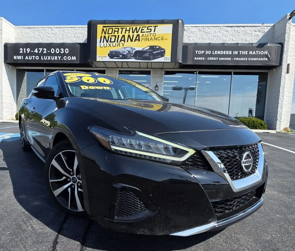 Black 2023 NISSAN MAXIMA 3.5 SV for sale in Merrillville, IN