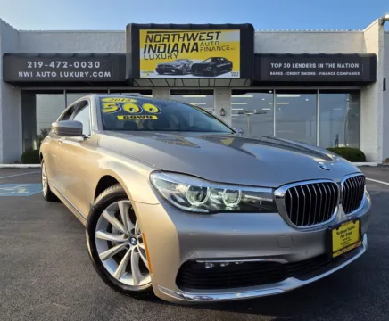 Silver 2018 BMW 7 SERIES 740I for sale in Merrillville, IN