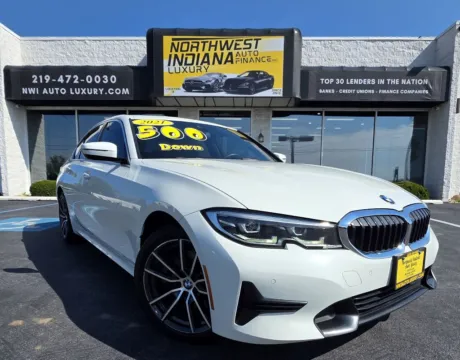 White 2021 BMW 3 SERIES 330E XDRIVE for sale in Merrillville, IN