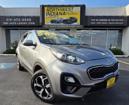 Gray 2020 KIA SPORTAGE LX for sale in Merrillville, IN