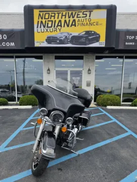 Black 2010 HARLEY-DAVIDSON FLHT CLASSIC Classic for sale in Merrillville, IN