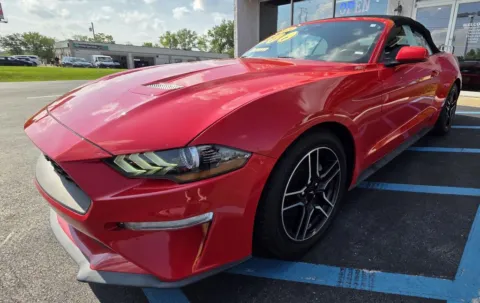 Red 2023 FORD MUSTANG ECOBOOST for sale in Merrillville, IN